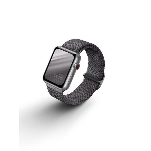 uniq108739-bracelet-de-montre-tresse-uniq-aspen-apple-whatch-40-gris-granite-38-mm