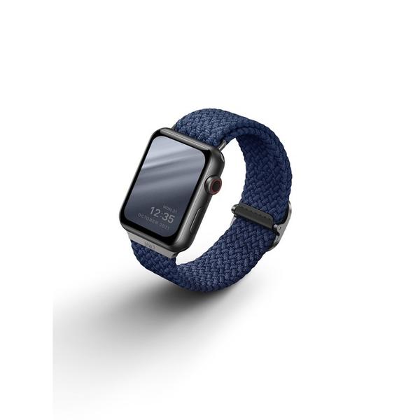 uniq108740-bracelet-de-montre-tresse-uniq-apple-bleu-oxford-38-mm