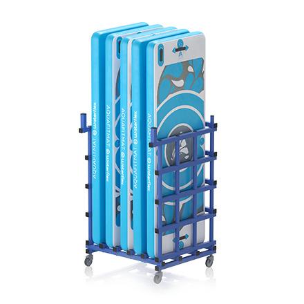 wx-cartmat5-chariot-de-rangement-pour-5-tapis-flottants-waterflex-bleu-104x105x160-cm
