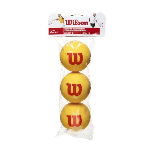wrz258900-plus-lot-de-3-balles-de-tennis-wilson-en-mousse-starter-tour-jaune-tu