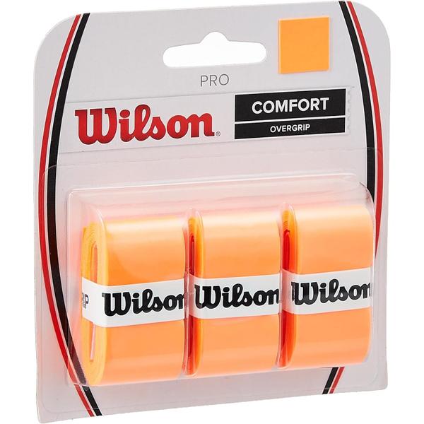 wrz470820-surgrip-de-tennis-wilson-pro-overgrip-burn-x3-orange-tu