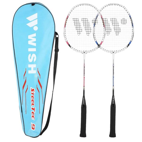 14-10-040-raquette-de-badminton-wish-steeltec-9k-blanc-tu